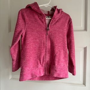 🔵 3 for $9 Old Navy Girls 4T Hoodie Pink Heather
